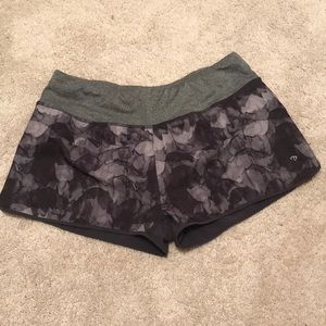 Grey workout shorts